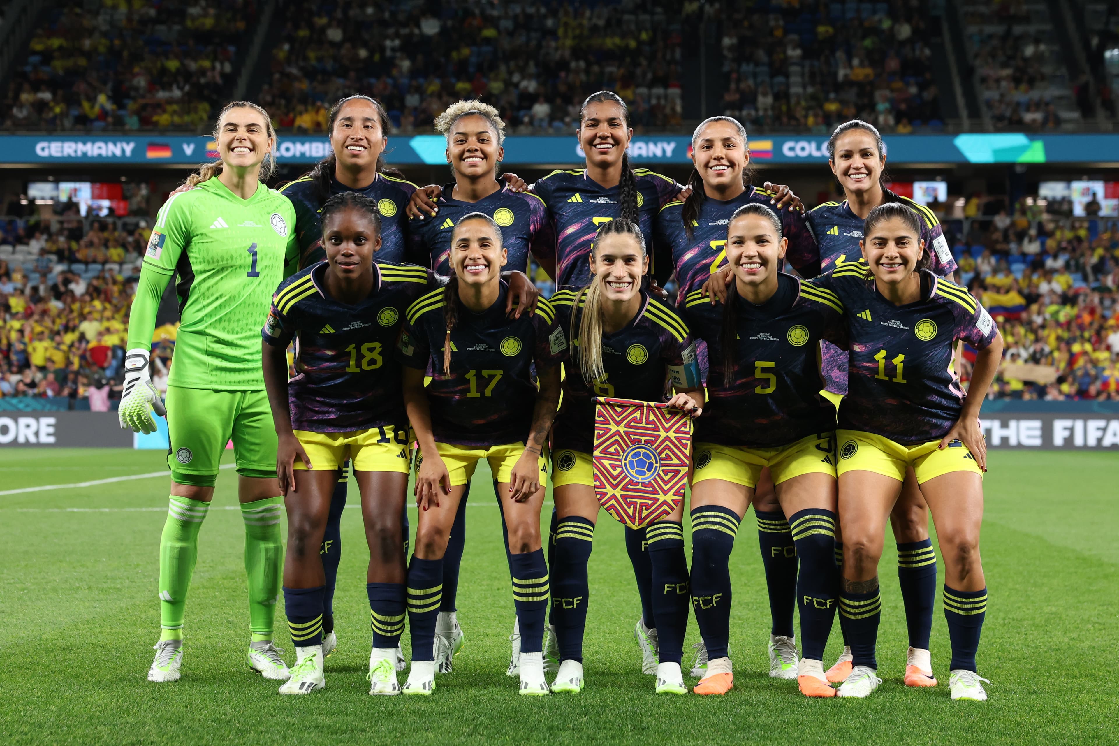 Once titular de Colombia en el Mundial 2023
