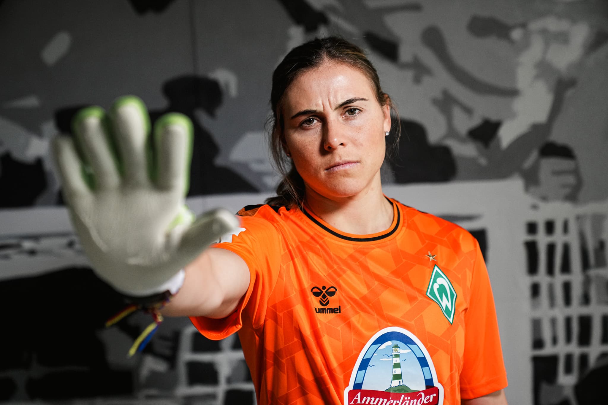 Catalina con el Werder Bremen